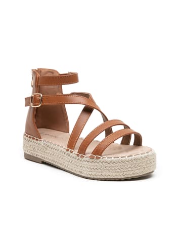 Foreverfolie Haksandalen lichtbruin