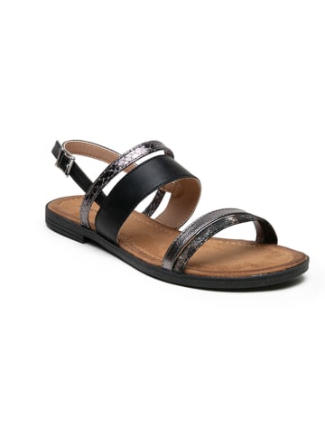 Foreverfolie Sandalen zwart