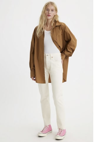 Levi´s Dżinsy "501" - Regular fit - w kolorze kremowym
