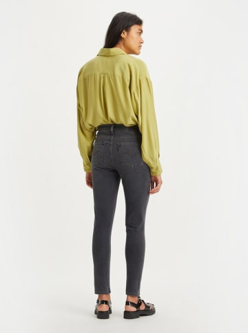 Levi's Spijkerbroek "721" - skinny fit - antraciet