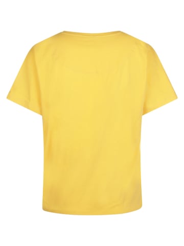 Charlie Choe Koszulka "Wild flora" w kolorze żółtym