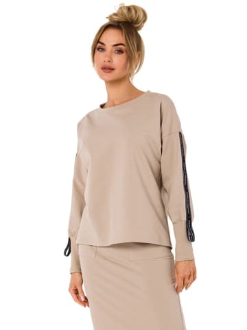 made of emotion Pullover in Beige