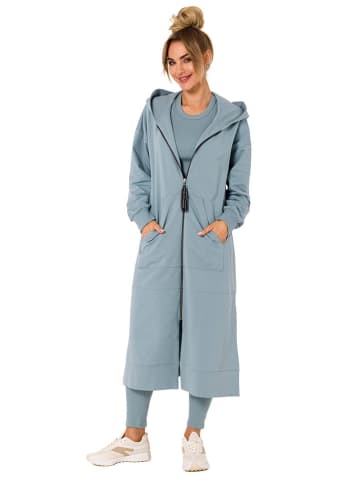 made of emotion Cardigan in Hellblau