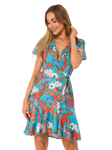made of emotion Kleid in Hellblau/ Bunt