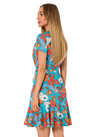 made of emotion Kleid in Hellblau/ Bunt