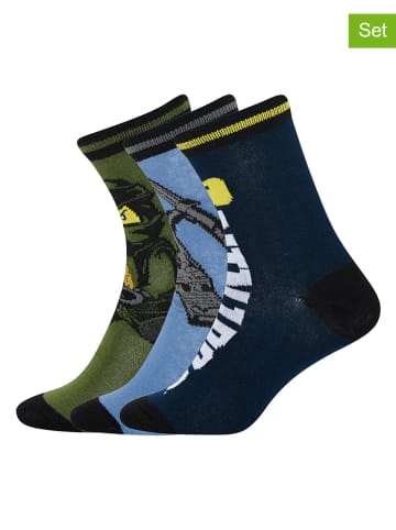 Legowear 3er-Set: Socken in Bunt