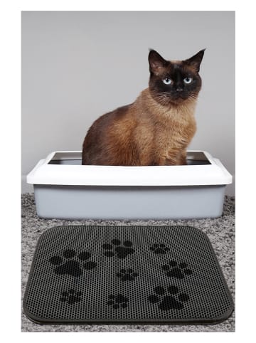 Mioli Podkładka "Cat Litter" w kolorze czarnym dla kota