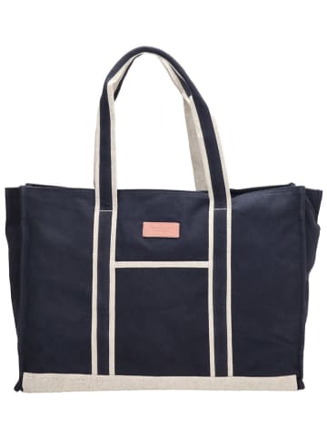 PE FLORENCE Strandtasche "Leisure" in Dunkelblau - (B)48 x (H)34 x (T)16 cm
