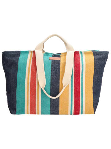 PE FLORENCE Strandtasche "Leisure" in Bunt - (B)61 x (H)37 x (T)22 cm