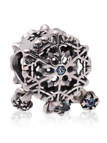 Pandora Zilveren bead met edelstenen