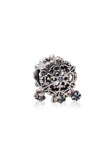 Pandora Zilveren bead met edelstenen