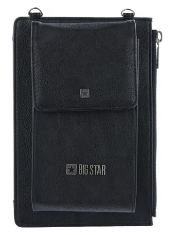 BIG STAR Schoudertas zwart - (B)13 x (H)20 x (D)4 cm