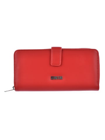 BIG STAR Portemonnee rood - (B)19,5 x (H)10 x (D)2 cm