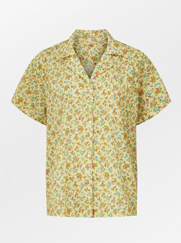 Becksöndergaard Pyjama-Oberteil "Otavia" in Gelb