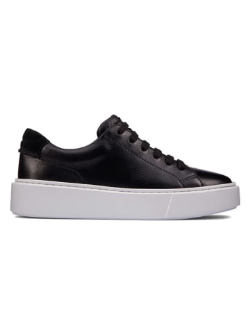 Clarks Leren sneakers zwart