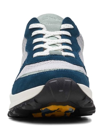 Clarks Sneakersy w kolorze błękitno-szaro-granatowym