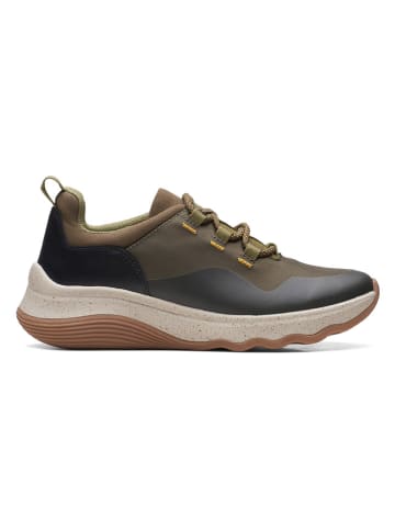 Clarks Sneakers kaki/antraciet