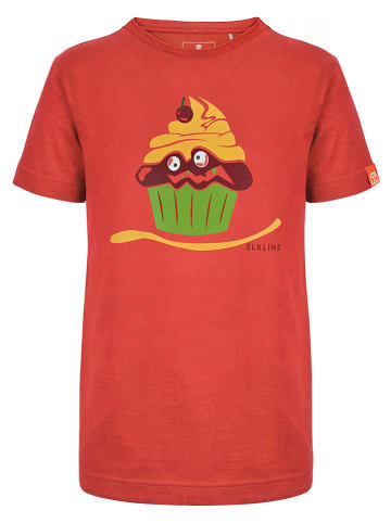 elkline Koszulka "Muffin" w kolorze czerwonym
