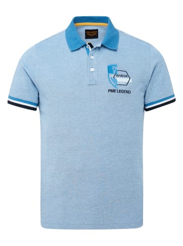 PME Legend Poloshirt lichtblauw