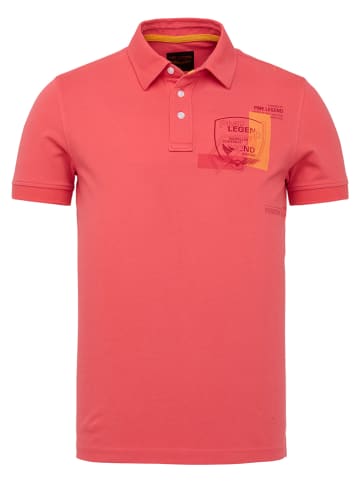 PME Legend Koszulka polo w kolorze koralowym