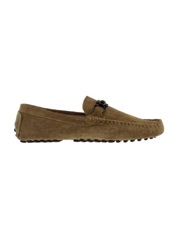 John Scott Leren mocassins kaki
