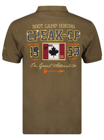 Canadian Peak Koszulka polo "Kapriceak" w kolorze khaki