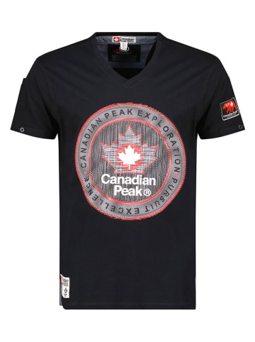 Canadian Peak Shirt "Jimothe" in Schwarz