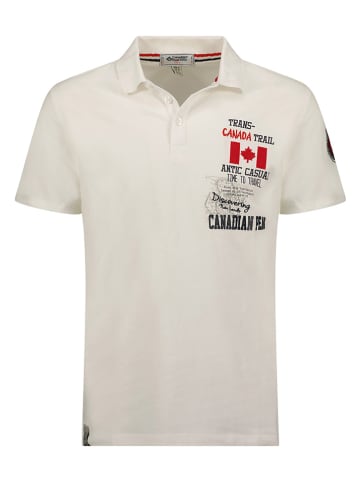 Canadian Peak Poloshirt "Kantrail" wit