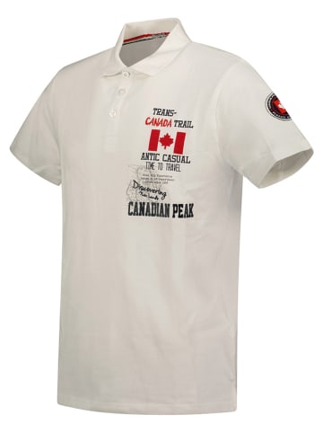 Canadian Peak Poloshirt "Kantrail" in Weiß