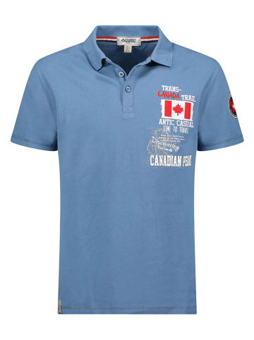 Canadian Peak Poloshirt "Kantrail" blauw