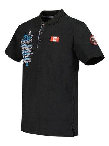 Canadian Peak Poloshirt "Kancreak" in Schwarz
