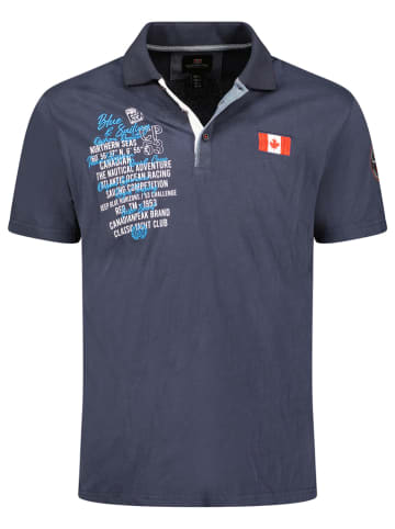 Canadian Peak Koszulka polo "Kancreak" w kolorze granatowym