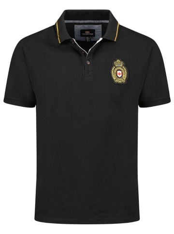 Canadian Peak Poloshirt "Kariteak" in Schwarz
