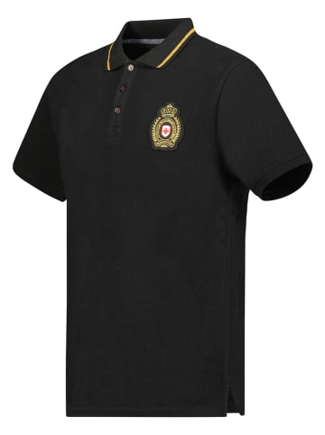 Canadian Peak Poloshirt "Kariteak" in Schwarz