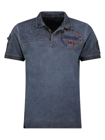 Canadian Peak Poloshirt "Kinflateak" in Dunkelblau