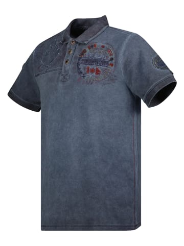 Canadian Peak Koszulka polo "Kinflateak" w kolorze granatowym