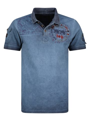 Canadian Peak Poloshirt "Kinflateak" in Blau