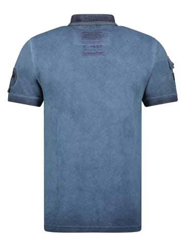 Canadian Peak Poloshirt "Kinflateak" in Blau