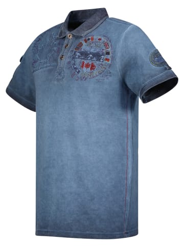 Canadian Peak Poloshirt "Kinflateak" in Blau