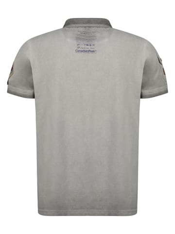 Canadian Peak Poloshirt "Kinflateak" in Grau