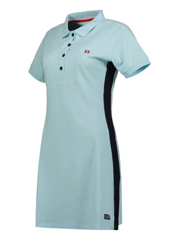 Canadian Peak Sukienka polo "Kolivieak" w kolorze błękitnym