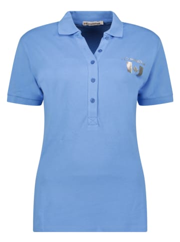 Canadian Peak Koszulka polo "Koqueleak" w kolorze błękitnym