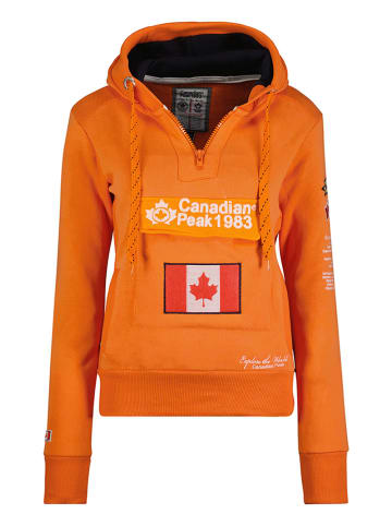 Canadian Peak Bluza "Gyrelle" w kolorze pomarańczowym