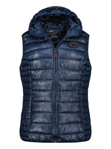 Canadian Peak Doorgestikte bodywarmer "Volombiana" donkerblauw