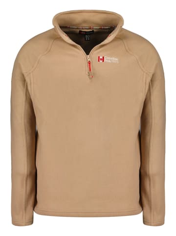 Canadian Peak Fleece trui "Tugeak" beige