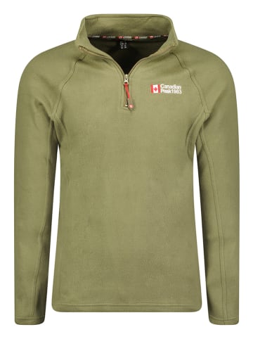 Canadian Peak Fleecepullover "Tugeak" in Grün