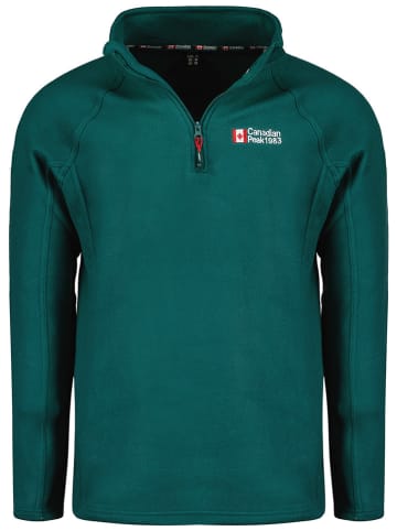 Canadian Peak Fleecepullover "Tugeak" in Dunkelgrün
