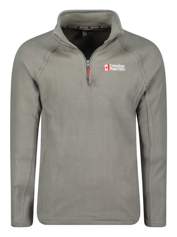 Canadian Peak Fleecepullover "Tugeak" in Grau