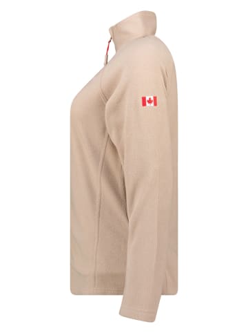 Canadian Peak Fleece vest "Tugeak" beige