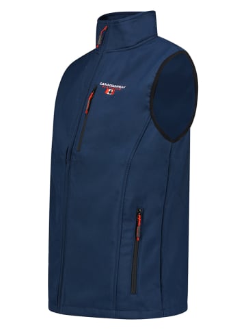 Canadian Peak Softshellbodywarmer "Vakiteak" donkerblauw